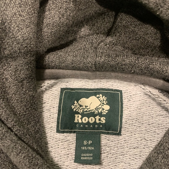 Roots salt and pepper pullover hoodie - Picture 3 of 3